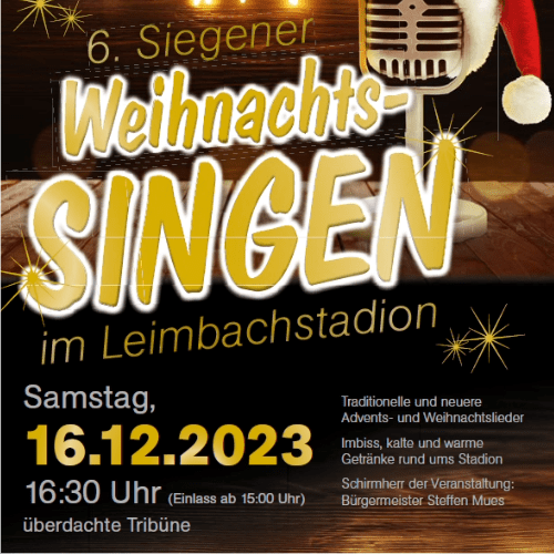 Weihnachtssingen