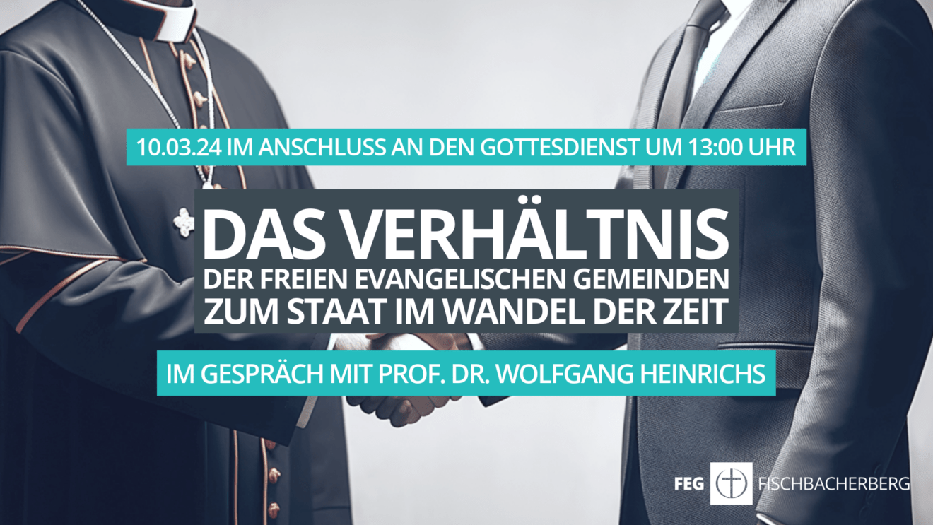 Das Verhältnis der Freien evangelischen Gemeinden zum Staat im Wandel der Zeit